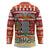 Zambia Christmas Hockey Jersey with African Animals Tree Snowflakes and National Emblem Design - Wonder Print Shop