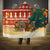 Zambia Christmas Hooded Blanket with African Animals Tree Snowflakes and National Emblem Design - Wonder Print Shop