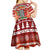 Zambia Christmas Kid Short Sleeve Dress with African Animals Tree Snowflakes and National Emblem Design - Wonder Print Shop
