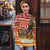 Zambia Christmas Ugly Christmas Sweater with African Animals Tree Snowflakes and National Emblem Design - Wonder Print Shop