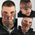 Zambia Christmas Neck Gaiter with African Animals Tree Snowflakes and National Emblem Design - Wonder Print Shop