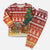 Zambia Christmas Pajama Set with African Animals Tree Snowflakes and National Emblem Design - Wonder Print Shop