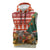 Zambia Christmas Sleeveless Hoodie with African Animals Tree Snowflakes and National Emblem Design - Wonder Print Shop