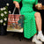 Zambia Christmas Tote Bag with African Animals Tree Snowflakes and National Emblem Design - Wonder Print Shop