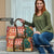 Zambia Christmas Travel Bag with African Animals Tree Snowflakes and National Emblem Design - Wonder Print Shop