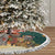 Zambia Christmas Tree Skirt with African Animals Tree Snowflakes and National Emblem Design - Wonder Print Shop