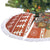 Zambia Christmas Tree Skirt with African Animals Tree Snowflakes and National Emblem Design - Wonder Print Shop