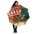 Zambia Christmas Umbrella with African Animals Tree Snowflakes and National Emblem Design - Wonder Print Shop