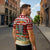 Zambia Christmas Zipper Polo Shirt with African Animals Tree Snowflakes and National Emblem Design - Wonder Print Shop