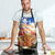 Chile Christmas Apron with Flag Colors Tree Reindeer Condor and Gift Design - Wonder Print Shop