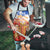 Chile Christmas Apron with Flag Colors Tree Reindeer Condor and Gift Design - Wonder Print Shop