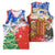 Chile Christmas Basketball Jersey with Flag Colors Tree Reindeer Condor and Gift Design - Wonder Print Shop