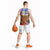 Chile Christmas Basketball Jersey with Flag Colors Tree Reindeer Condor and Gift Design - Wonder Print Shop