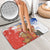 Chile Christmas Bathroom Set with Flag Colors Tree Reindeer Condor and Gift Design - Wonder Print Shop