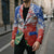 Chile Christmas Blazer with Flag Colors Tree Reindeer Condor and Gift Design - Wonder Print Shop