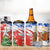 Chile Christmas 4 in 1 Can Cooler Tumbler with Flag Colors Tree Reindeer Condor and Gift Design - Wonder Print Shop