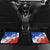 Chile Christmas Car Mats with Flag Colors Tree Reindeer Condor and Gift Design - Wonder Print Shop