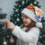 Chile Christmas Santa Hat with Flag Colors Tree Reindeer Condor and Gift Design - Wonder Print Shop