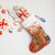Chile Christmas Stocking with Flag Colors Tree Reindeer Condor and Gift Design - Wonder Print Shop