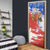 Chile Christmas Door Cover with Flag Colors Tree Reindeer Condor and Gift Design - Wonder Print Shop