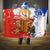 Chile Christmas Hooded Blanket with Flag Colors Tree Reindeer Condor and Gift Design - Wonder Print Shop