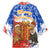 Chile Christmas Kimono with Flag Colors Tree Reindeer Condor and Gift Design - Wonder Print Shop