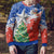 Chile Christmas Ugly Christmas Sweater with Flag Colors Tree Reindeer Condor and Gift Design - Wonder Print Shop