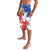 Chile Christmas Lavalava with Flag Colors Tree Reindeer Condor and Gift Design - Wonder Print Shop