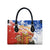 Chile Christmas Leather Bag with Flag Colors Tree Reindeer Condor and Gift Design - Wonder Print Shop