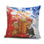 Chile Christmas Pillow Cover with Flag Colors Tree Reindeer Condor and Gift Design - Wonder Print Shop