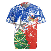 Chile Christmas Rugby Jersey with Flag Colors Tree Reindeer Condor and Gift Design - Wonder Print Shop