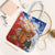 Chile Christmas Tote Bag with Flag Colors Tree Reindeer Condor and Gift Design - Wonder Print Shop