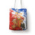 Chile Christmas Tote Bag with Flag Colors Tree Reindeer Condor and Gift Design - Wonder Print Shop