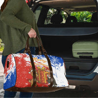 Chile Christmas Travel Bag with Flag Colors Tree Reindeer Condor and Gift Design - Wonder Print Shop