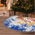 Chile Christmas Tree Skirt with Flag Colors Tree Reindeer Condor and Gift Design - Wonder Print Shop