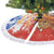 Chile Christmas Tree Skirt with Flag Colors Tree Reindeer Condor and Gift Design - Wonder Print Shop