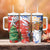 Chile Christmas Tumbler With Handle with Flag Colors Tree Reindeer Condor and Gift Design - Wonder Print Shop