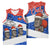 Chile Christmas Basketball Jersey with Moai Statues Santa Hats Snowflakes and Flag Colors Design - Wonder Print Shop