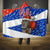 Chile Christmas Hooded Blanket with Moai Statues Santa Hats Snowflakes and Flag Colors Design - Wonder Print Shop