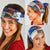 Chile Christmas Neck Gaiter with Moai Statues Santa Hats Snowflakes and Flag Colors Design - Wonder Print Shop