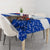 Chile Christmas Tablecloth with Moai Statues Santa Hats Snowflakes and Flag Colors Design - Wonder Print Shop