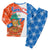 Nicaragua Christmas Pajama Set with Jaguar in Sleigh Christmas Tree Snowflakes and Flag Colors Design - Wonder Print Shop