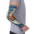 Nicaragua Christmas Arm Sleeves with Santa Cooking Gallina Rellena Tree Flag and Festive Icons Design - Wonder Print Shop