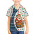 Nicaragua Christmas Family Matching Off Shoulder Maxi Dress and Hawaiian Shirt with Santa Cooking Gallina Rellena Tree Flag and Festive Icons Design - Wonder Print Shop