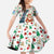 Nicaragua Christmas Family Matching Summer Maxi Dress and Hawaiian Shirt with Santa Cooking Gallina Rellena Tree Flag and Festive Icons Design - Wonder Print Shop