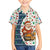 Nicaragua Christmas Kid Hawaiian Shirt with Santa Cooking Gallina Rellena Tree Flag and Festive Icons Design - Wonder Print Shop