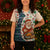 Nicaragua Christmas Knitted V-Neck Vest with Santa Cooking Gallina Rellena Tree Flag and Festive Icons Design - Wonder Print Shop