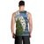 Nicaragua Christmas Men Tank Top with Santa Cooking Gallina Rellena Tree Flag and Festive Icons Design - Wonder Print Shop
