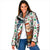 Nicaragua Christmas Padded Jacket with Santa Cooking Gallina Rellena Tree Flag and Festive Icons Design - Wonder Print Shop