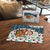 Nicaragua Christmas Puzzle with Santa Cooking Gallina Rellena Tree Flag and Festive Icons Design - Wonder Print Shop